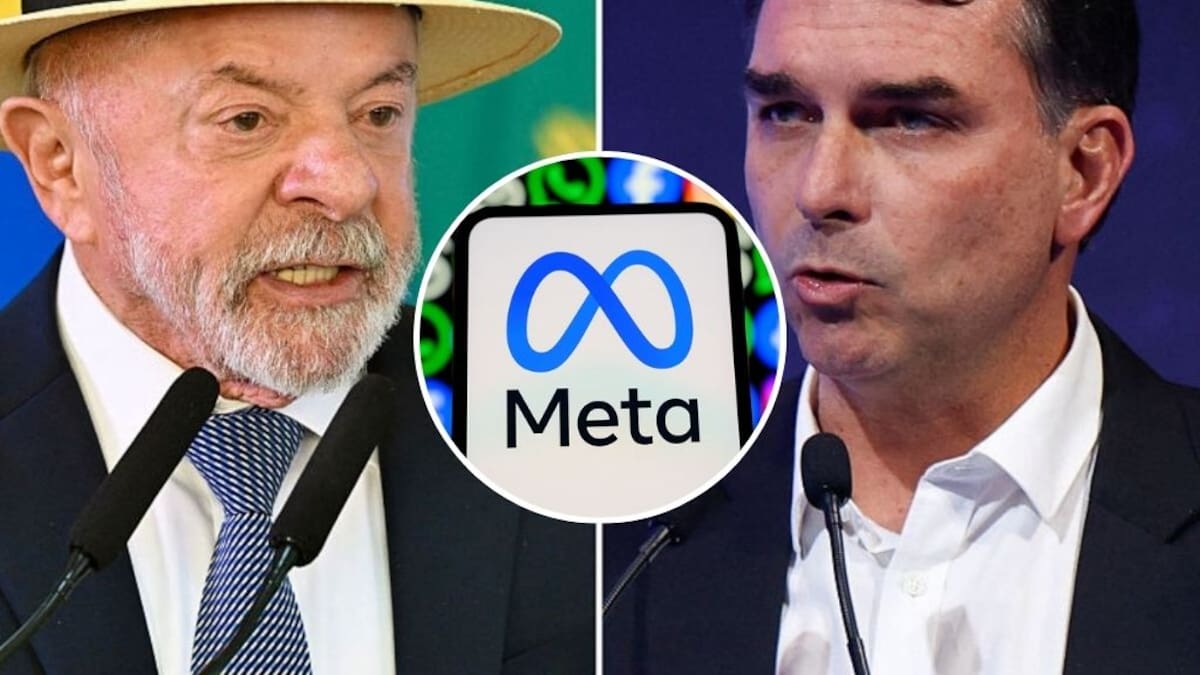 Lula denuncia a Flávio Bolsonaro ante la ONU y la policía por presuntas ventajas de Meta en la campaña