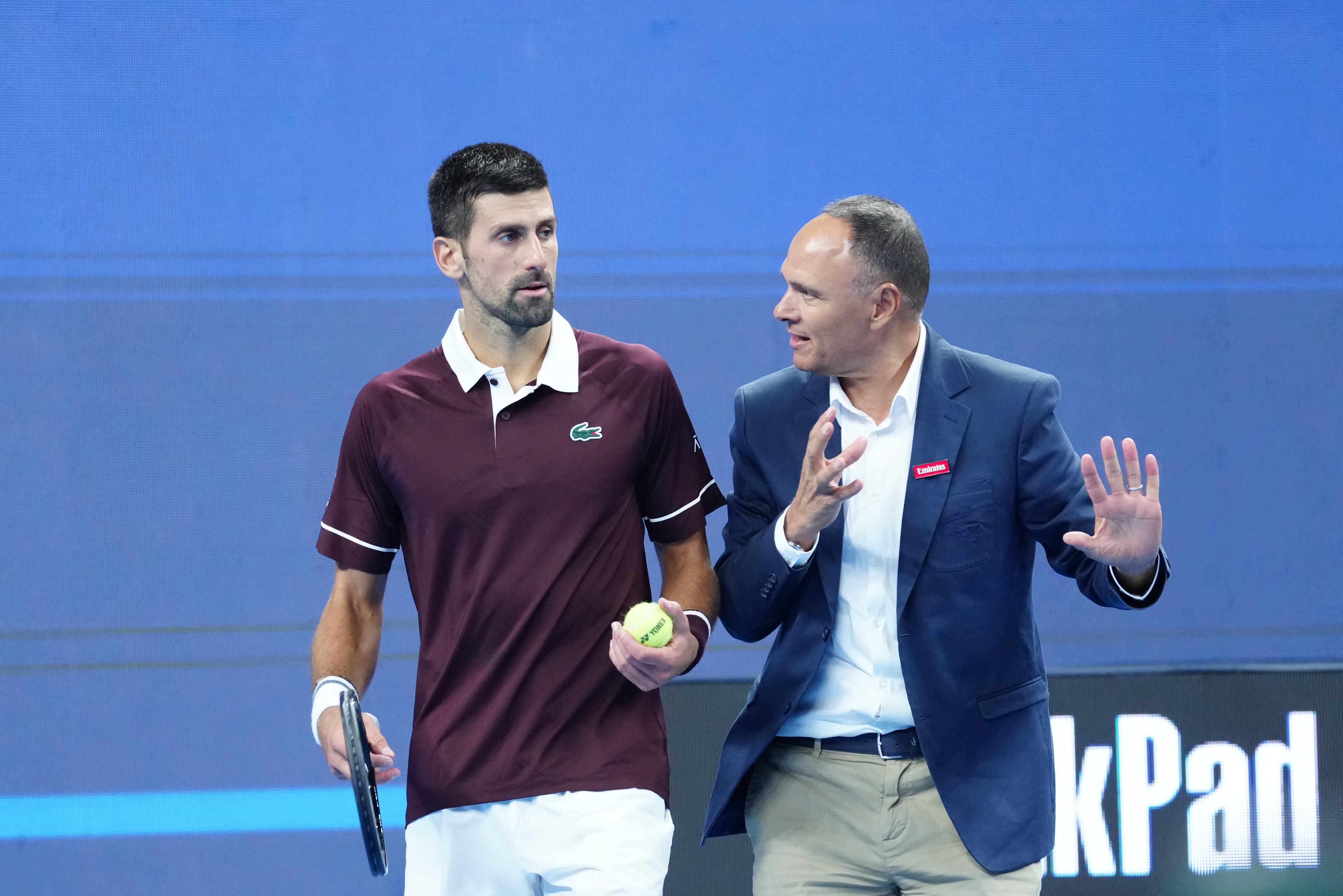 La insólita forma en que Djokovic extendió su invicto en Beijing: su rival fue descalificado