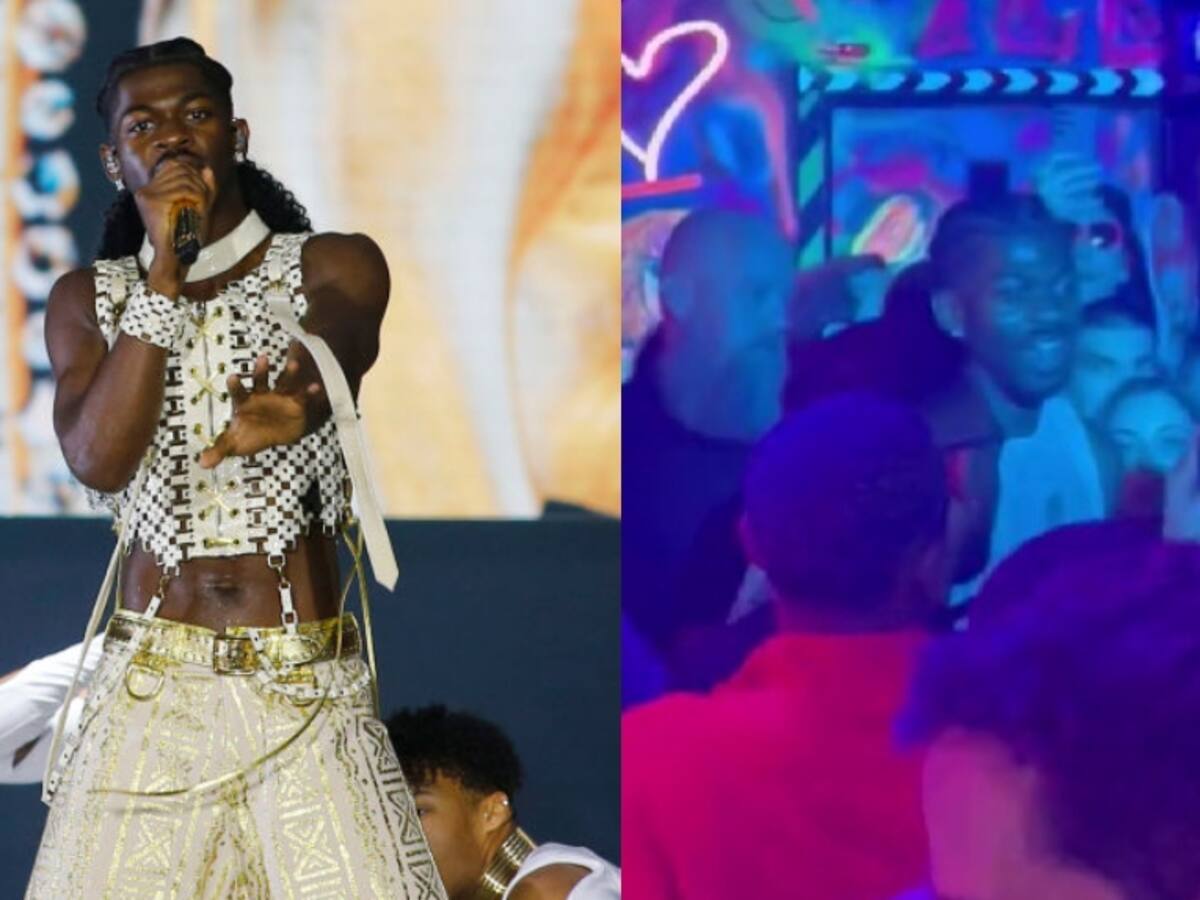 Lil Nas X es captado carreteando en conocida discoteque de Bellavista