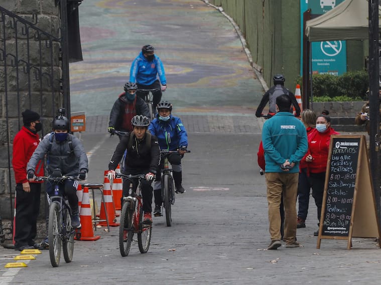 Ciclistas de Parquemet