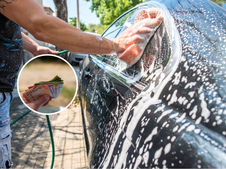 ¿Lavas el auto en la calle? Esta es la multa que arriesgan quienes incumplen la norma en Chile