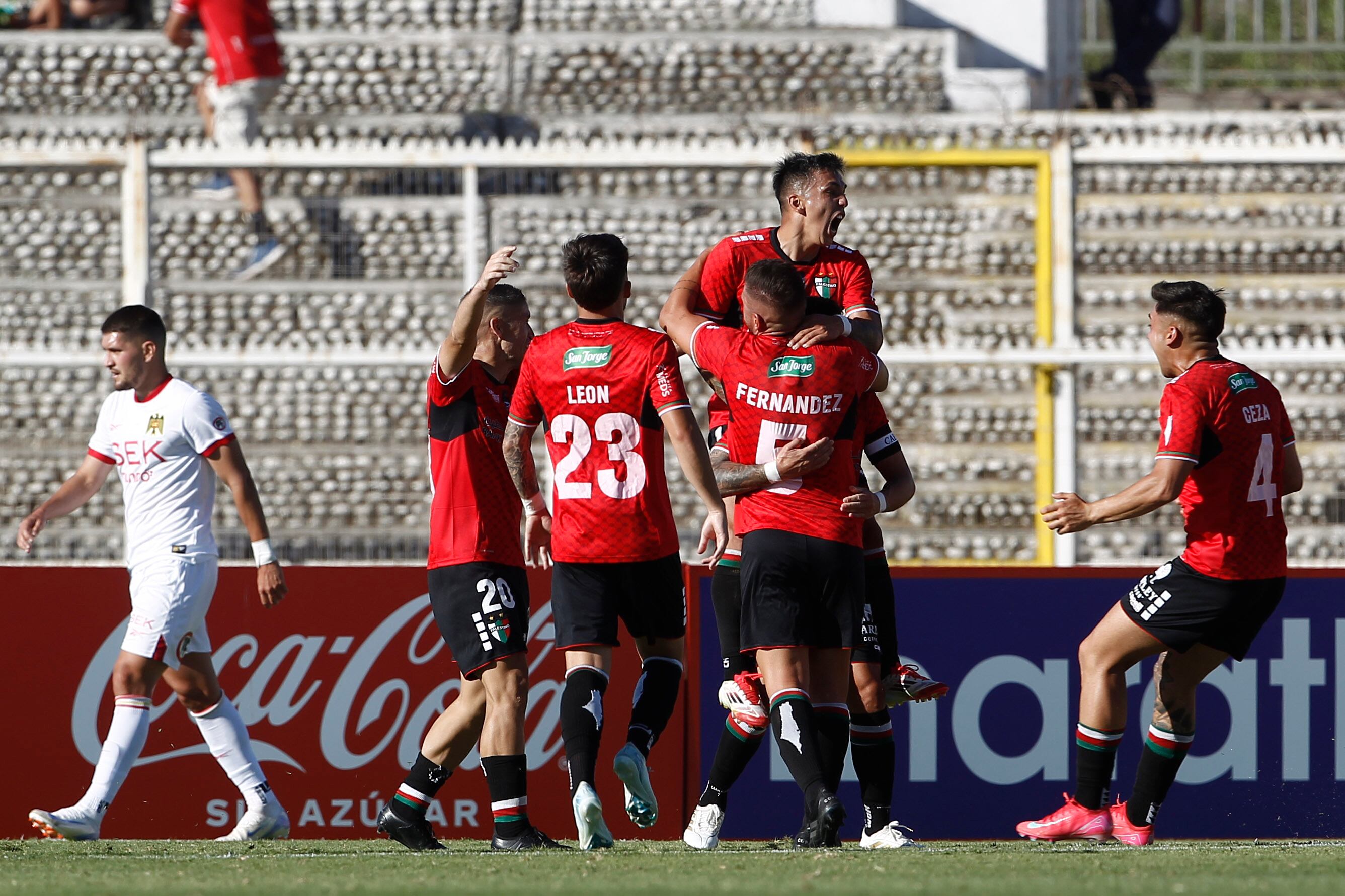 Palestino sonríe por vez primera en Copa Chile 2025 tras quedarse con el ‘Clásico de Colonias’ ante Unión Española | Agencia Uno