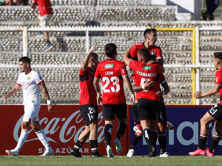 Palestino sonríe por vez primera en Copa Chile 2025 tras quedarse con el ‘Clásico de Colonias’ ante Unión Española | Agencia Uno
