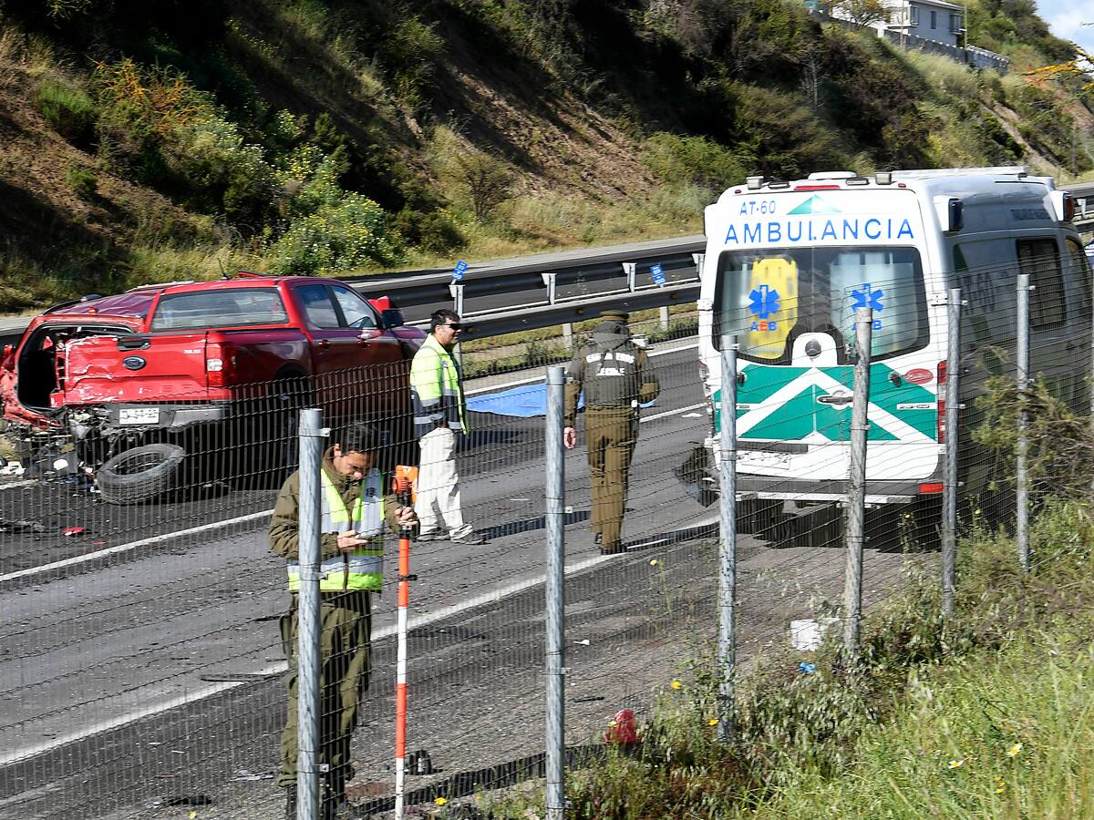 Lo certifica Carabineros: conductor que provocó fatal accidente en Villa Alemana estaba en estado de ebriedad