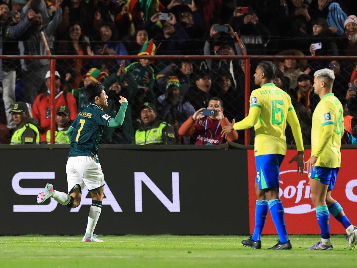 Brasil sufre en Bolivia y el presidente del fútbol brasileño lanza potente denuncia: “Espero que Conmebol tome medidas”