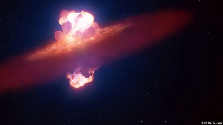 Chile hace historia: telescopio detecta momento exacto en que explota una estrella