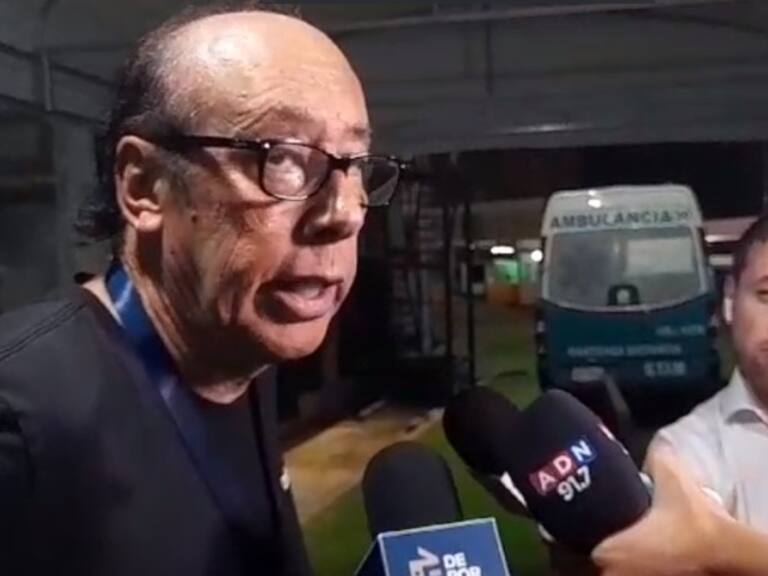 Alfredo Stöhwing tras el duelo entre Sportivo Trinidense y Colo Colo