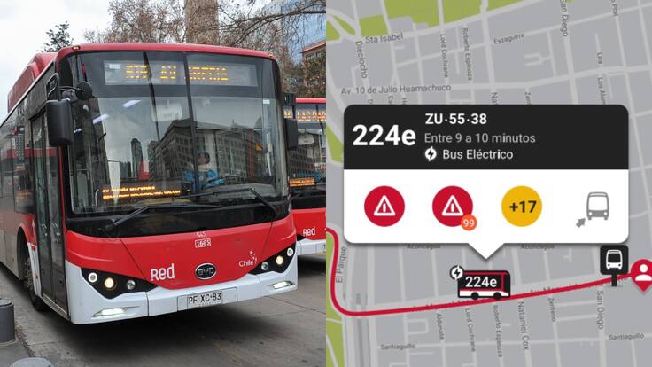 Así funciona la nueva herramienta de “compartir viaje” en el transporte público de Santiago