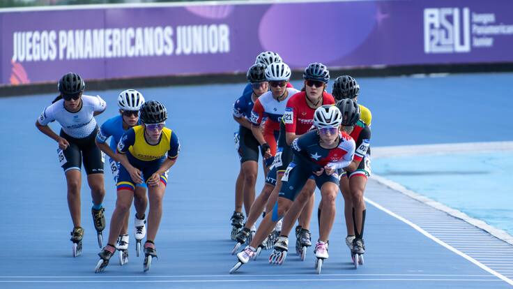 Con dos medallas en el patín carrera, Chile llega a los 40 podios en los Juegos Panamericanos Junior 2025