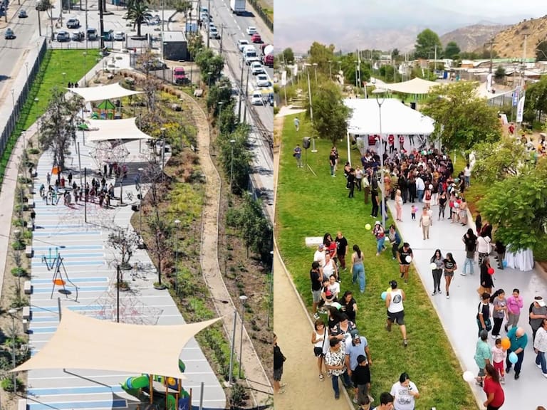 Implicó inversión de $4.100 millones, tiene juegos infantiles y deportivos: el nuevo pulmón verde de Santiago