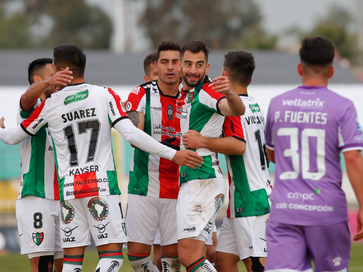 Palestino superó con contundencia a Deportes Concepción por el partido de ida de los 8vos de final de Copa Chile