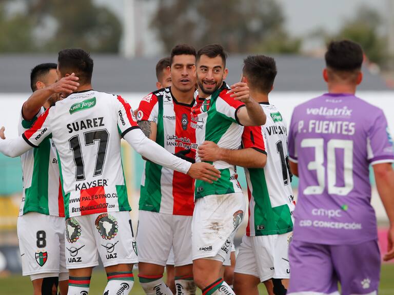 Palestino superó con contundencia a Deportes Concepción por el partido de ida de los 8vos de final de Copa Chile