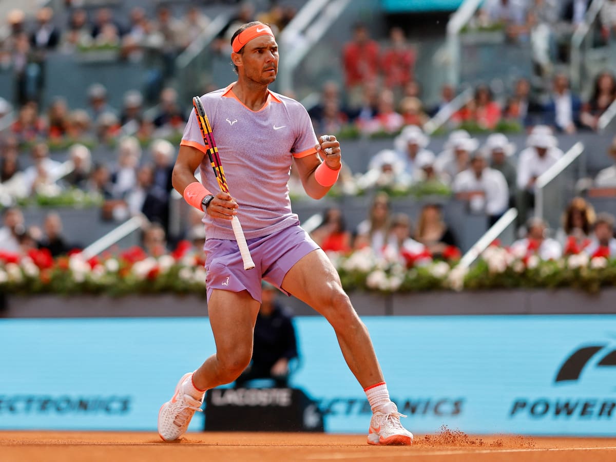 Rafael Nadal sufre ante Cachín para seguir avanzando en el Masters 1000 de Madrid
