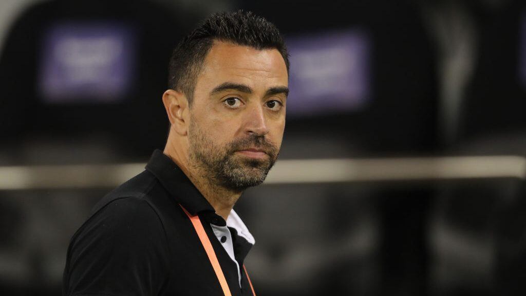 DOHA, QATAR - DECEMBER 11: Xavier Hernandez the head coach / manager of Al-Sadd during the IFA Club World Cup Qatar 2019 first round match between Al-Sadd Sports Club and Hienghene Sport at Jassim Bin Hamad Stadium on December 11, 2019 in Doha, Qatar. (Photo by Matthew Ashton - AMA/Getty Images)