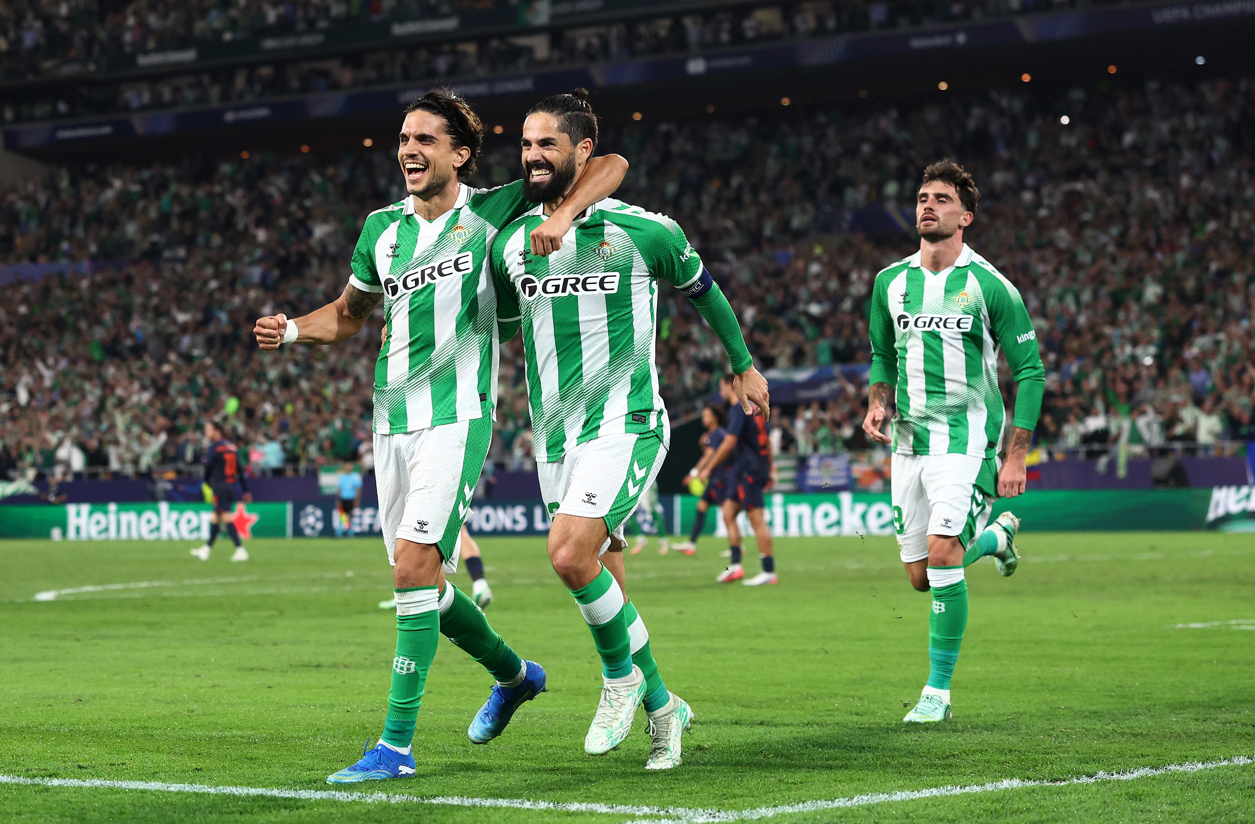 El Betis de Pellegrini es la sensación de Europa: nueva victoria en la Champions League y puntaje perfecto