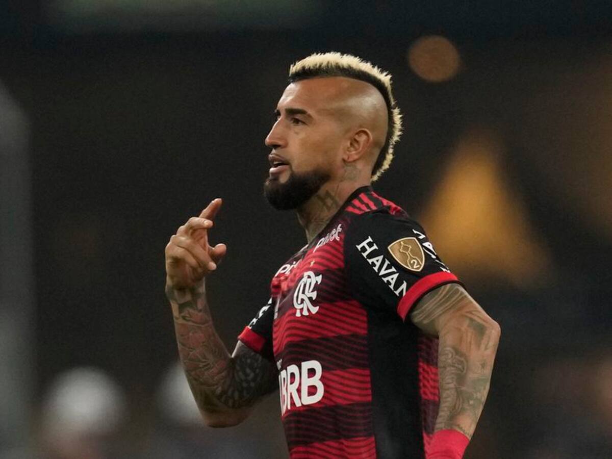 Técnico del Flamengo reveló cómo llega Arturo Vidal a la final de la Copa Libertadores de América