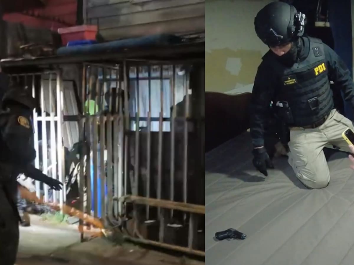 A través de 17 allanamientos: PDI desarticula banda criminal dedicada al robo de retail en Concepción