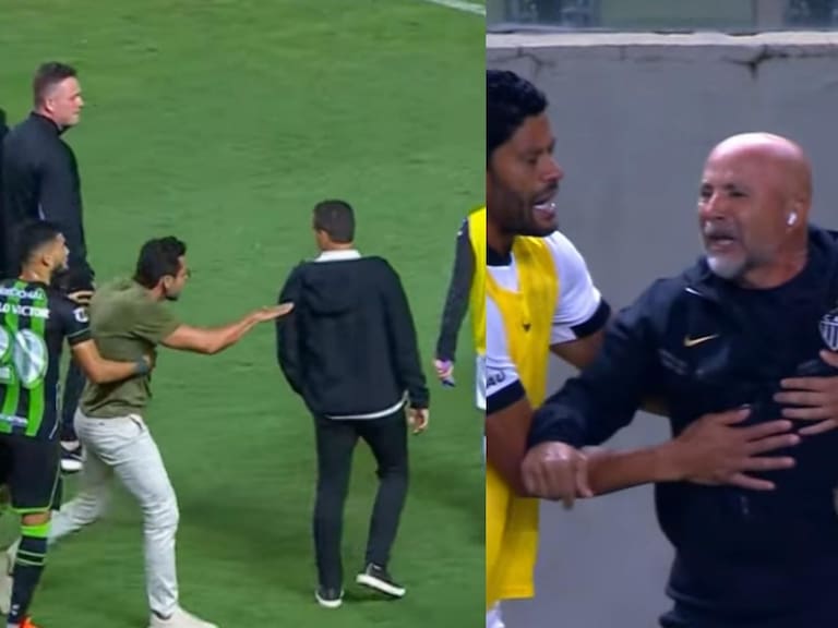 Se burlaron de su estatura: Sampaoli estalla y casi se va a los golpes con DT rival en Brasil