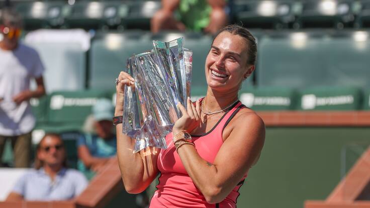 Sabalenka levanta un match point en contra para concretar su “venganza” en Indian Wells