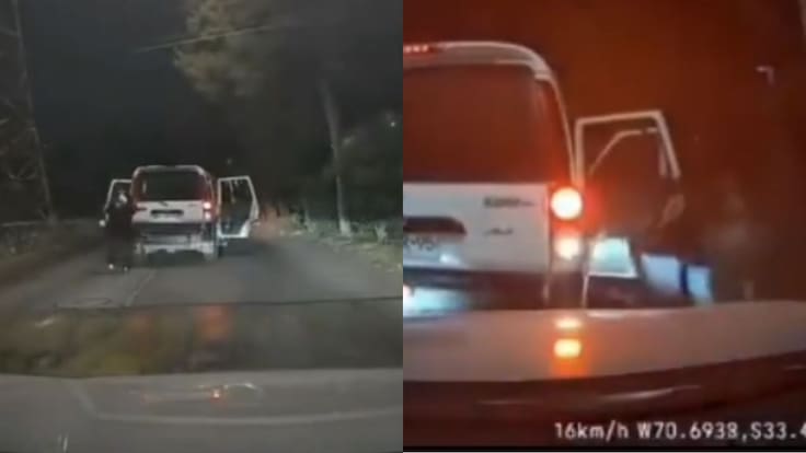 Tras registro viral en Quilicura: conductor evade violenta encerrona en Quinta Normal y escapa con arriesgada maniobra