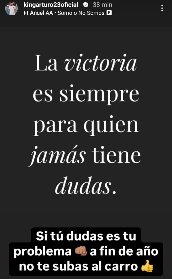 Arturo Vidal vía Instagram