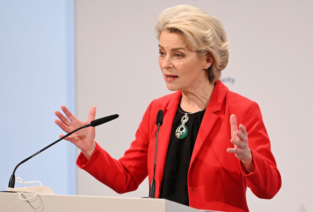 La titular de la Comisión Europea Ursula Von Der Leyen en Múnich
