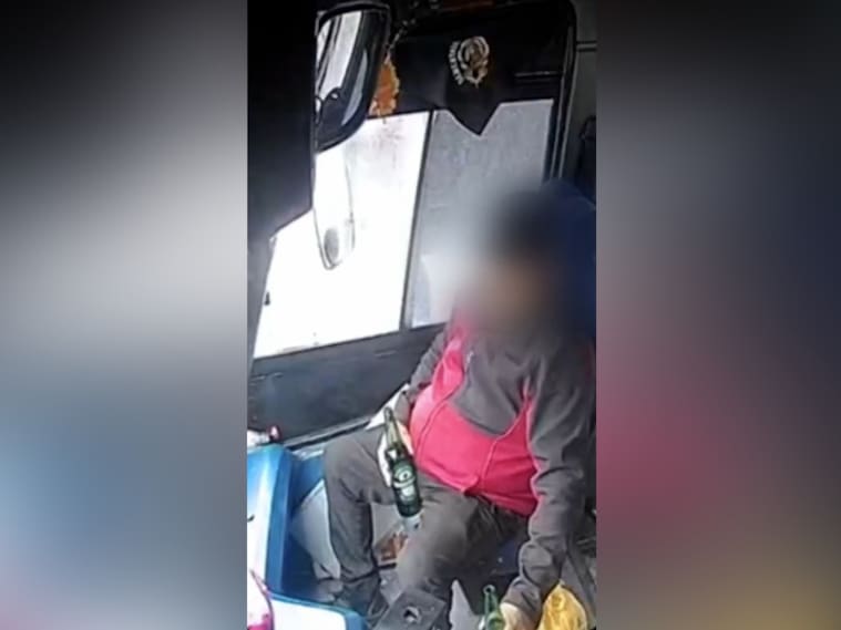 Video de atropello fatal en Chiguayante
