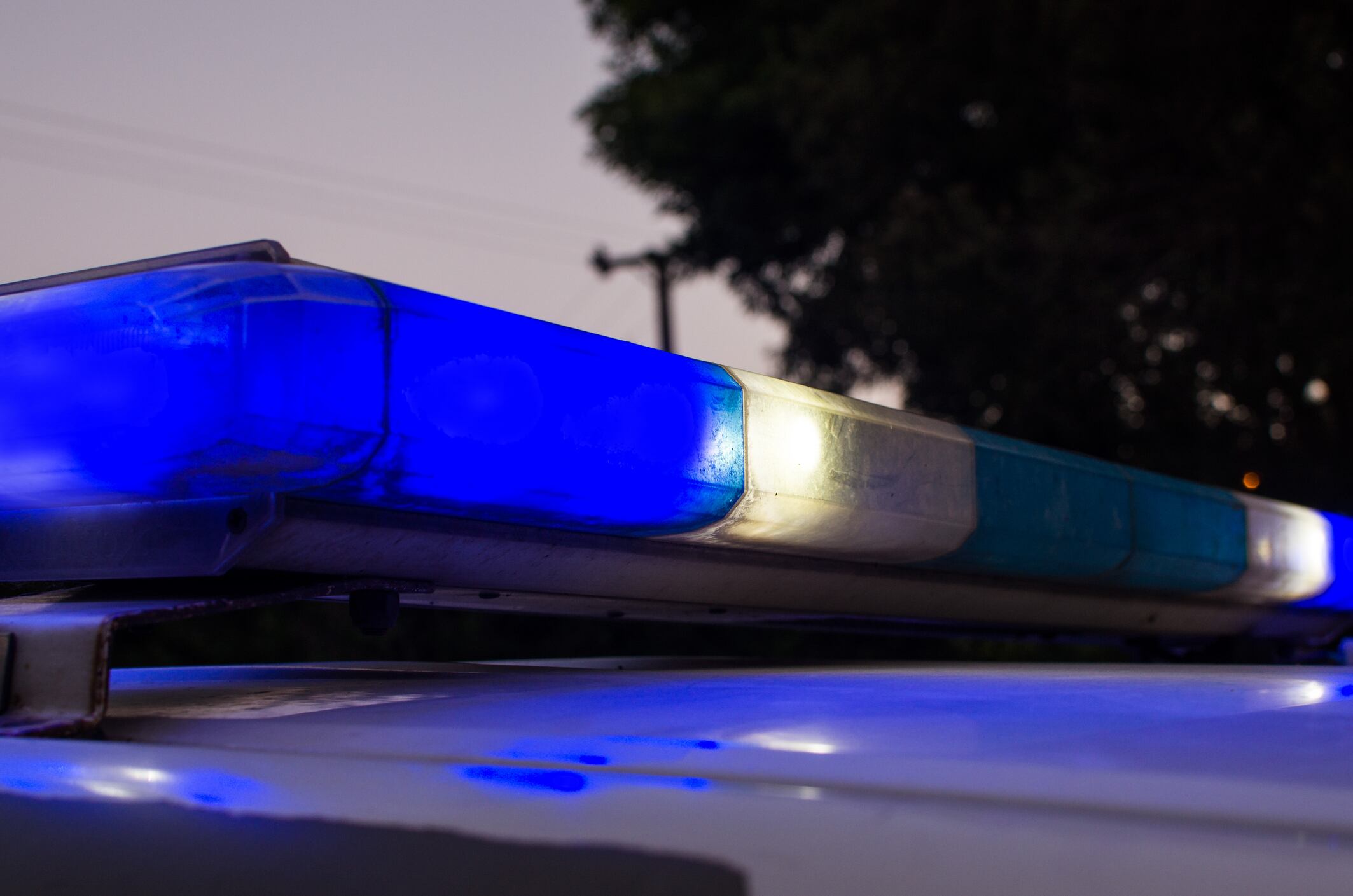 blue lights, cops, police
