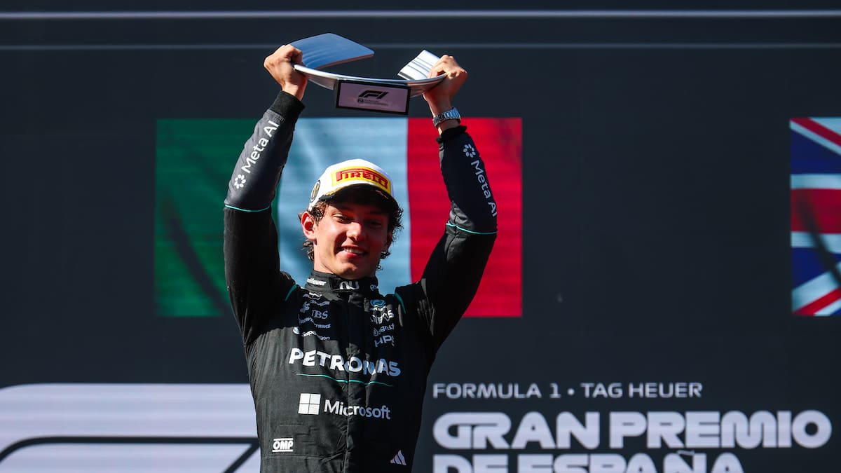 Sigue imparable: Kimi Antonelli conquista el Gran Premio de España y estira su ventaja en la Fórmula 1