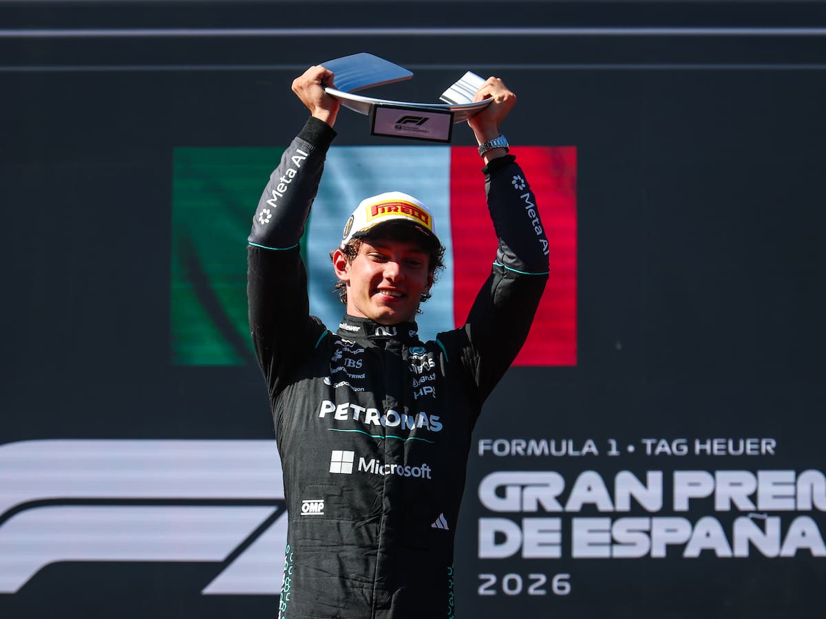 Sigue imparable: Kimi Antonelli conquista el Gran Premio de España y estira su ventaja en la Fórmula 1