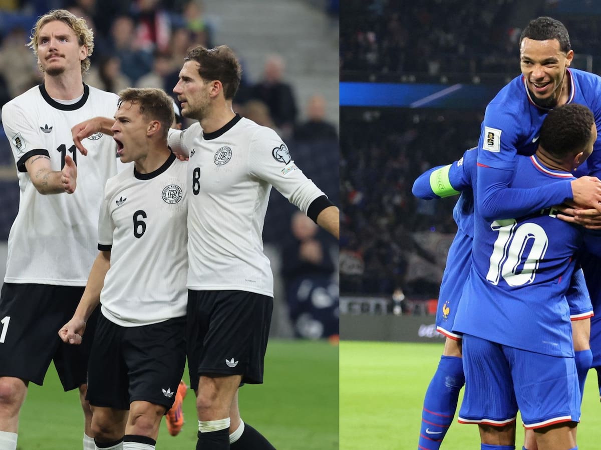 Alemania y Francia golean, Bélgica decepciona: el resumen de la jornada en las Eliminatorias Europeas