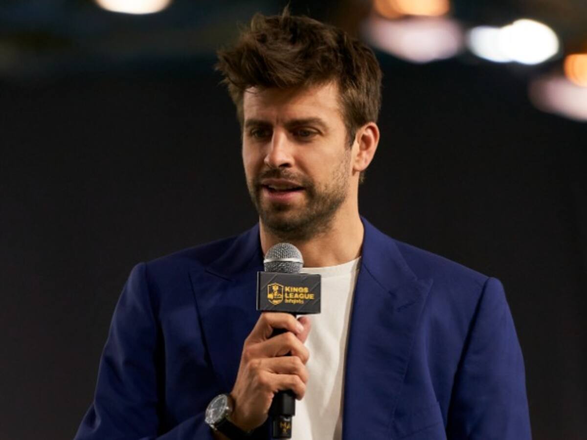 Gerard Piqué sufre espantosa caída del escenario en la presentación de la Kings League Américas