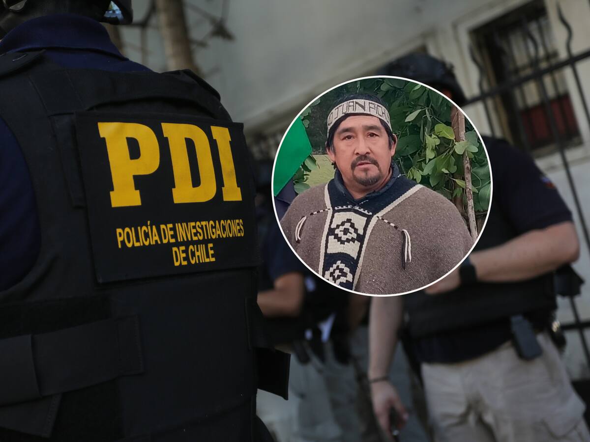 PDI detiene al lonko Juan Pichún durante ceremonia mapuche en La Araucanía