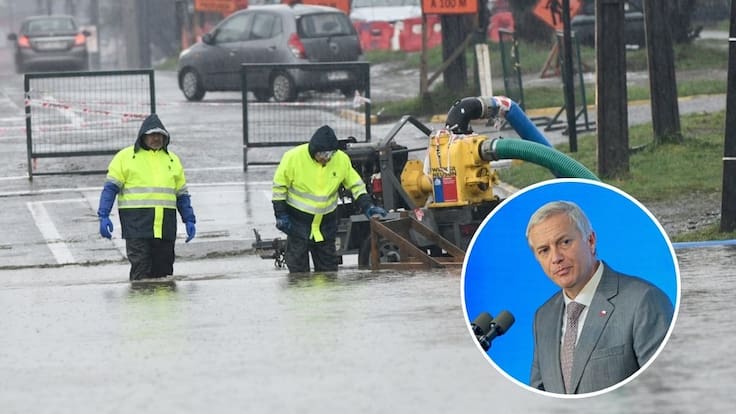 Presidente Kast ordena reforzar apoyo por sistema frontal en Los Ríos: lluvias superan las del año pasado