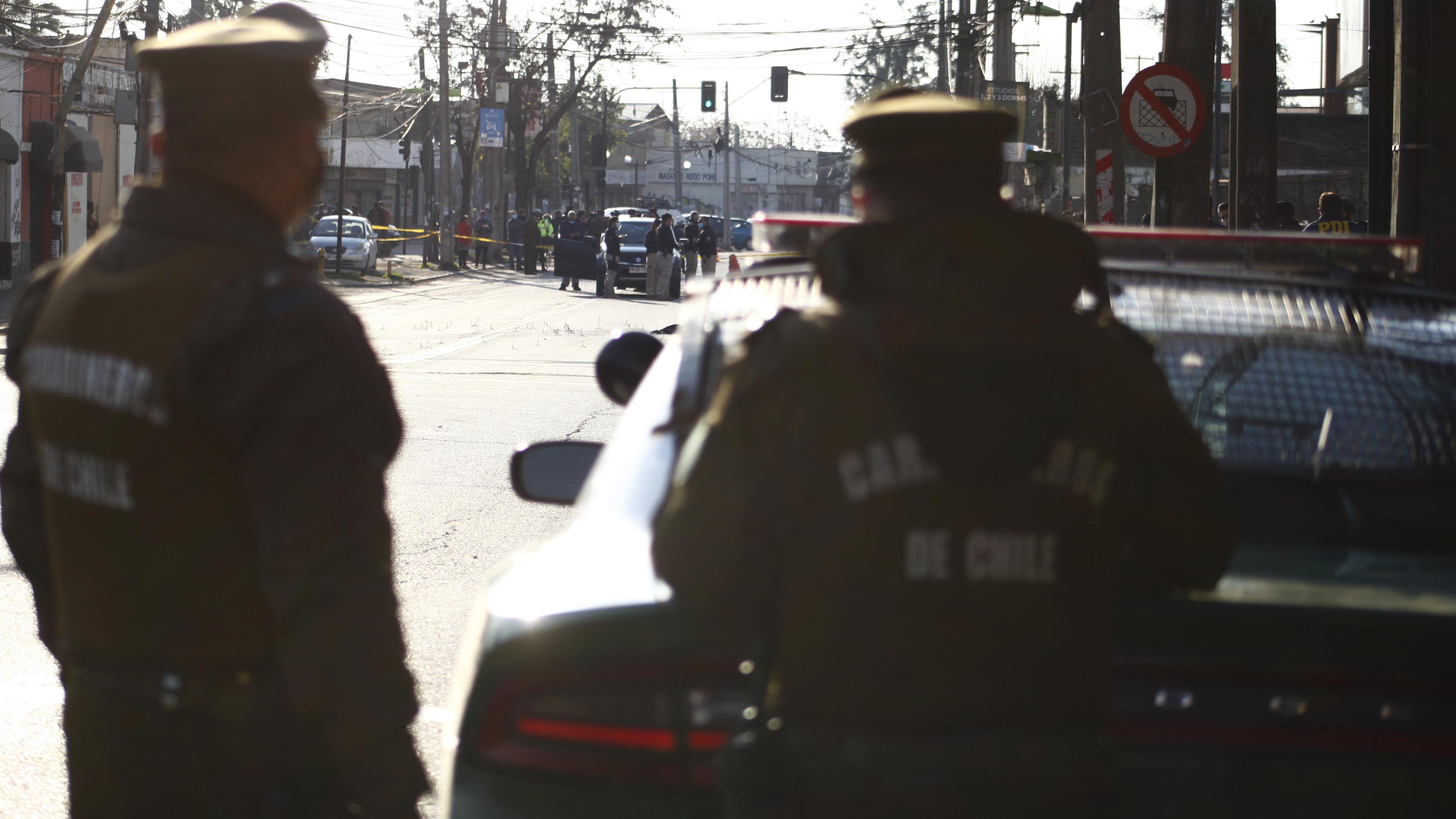 Un fallecido dejó control preventivo de Carabineros en Quilicura
