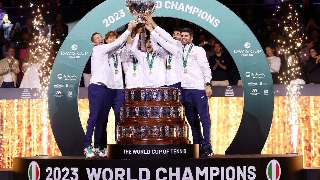 Italia se consagra campeón de la Copa Davis por segunda vez en su historia