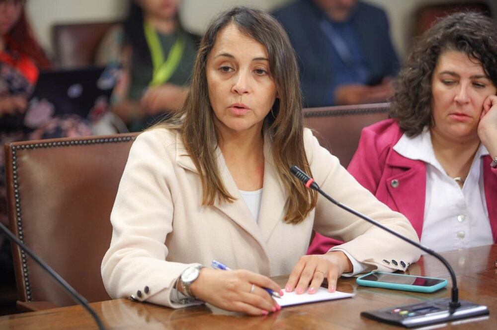 La diputada Carla Morales