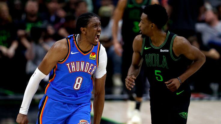 Oklahoma City Thunder sigue avanzando en los playoffs de la NBA tras eliminar a los Pelicans