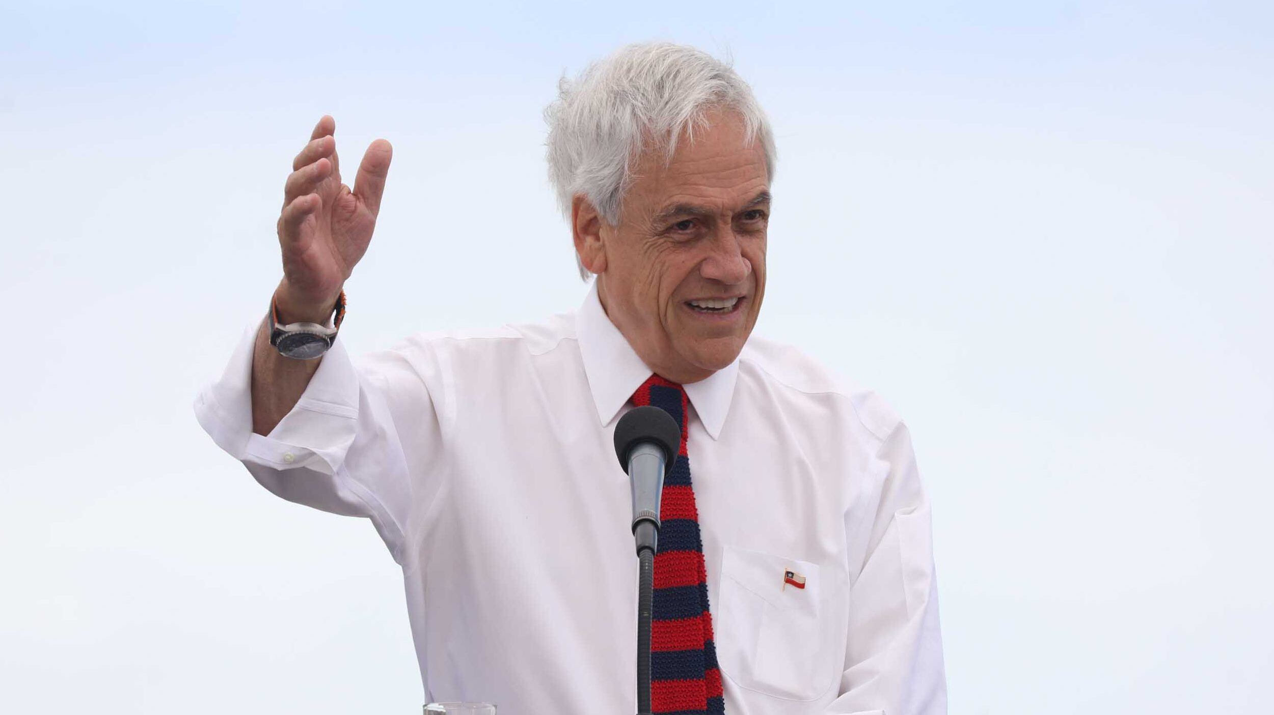 12 DE ENERO DE 2022 / CALDERAPresidente Sebastian Piñera inaugura planta desaladora de Atacama en la provincia de Caldera
FOTO: KARL CHINGA GRAWE / AGENCIAUNO