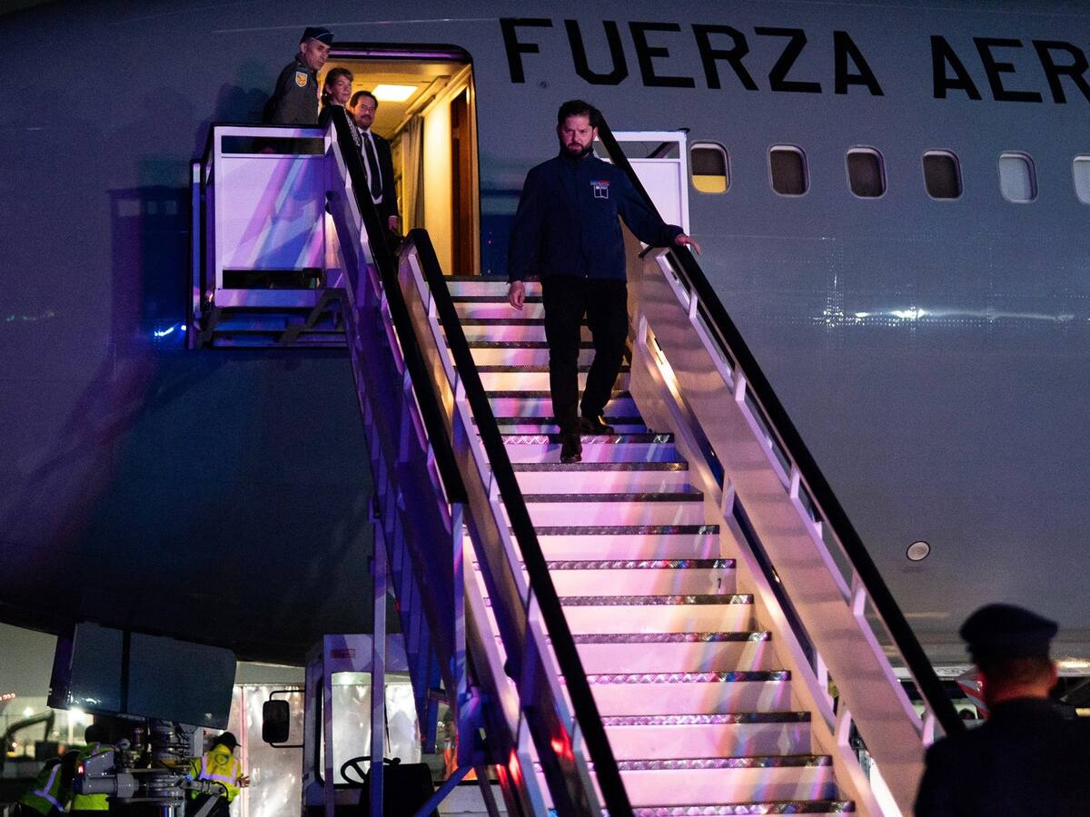 Presidente Boric llega a Nueva York para su última intervención ante la Asamblea General de la ONU