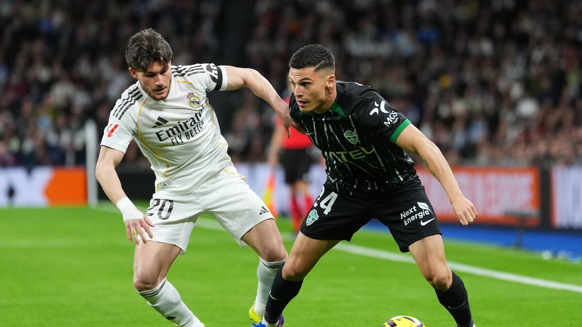 Cepeda no pudo evitar la goleada del Real Madrid ante un Elche que sigue sin ganar en 2026
