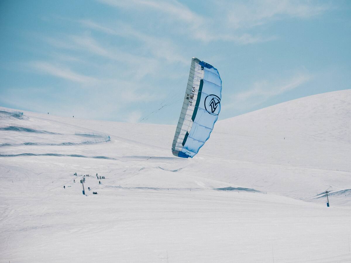 Snowkite Fest celebra su décima edición en la región de la Araucanía