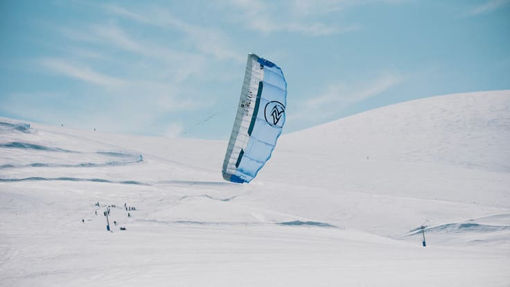 Snowkite Fest celebra su décima edición en la región de la Araucanía
