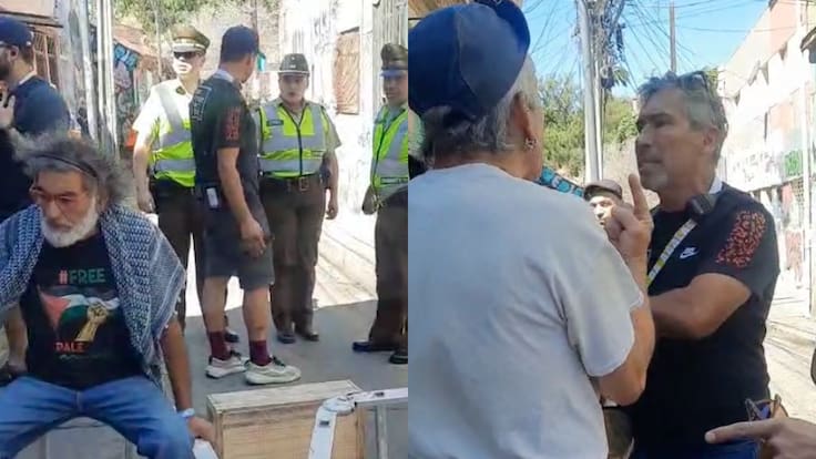 Barricada contra el Cerro Abajo: vecinos intentan frenar la carrera en Valparaíso