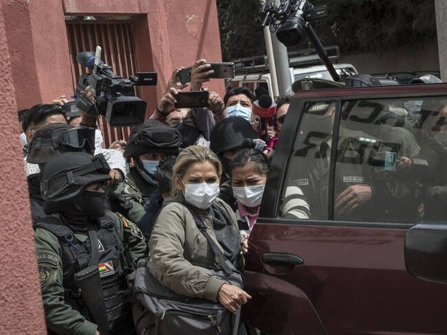 Jeanine Áñez es ingresada a un recinto penitenciario en La Paz