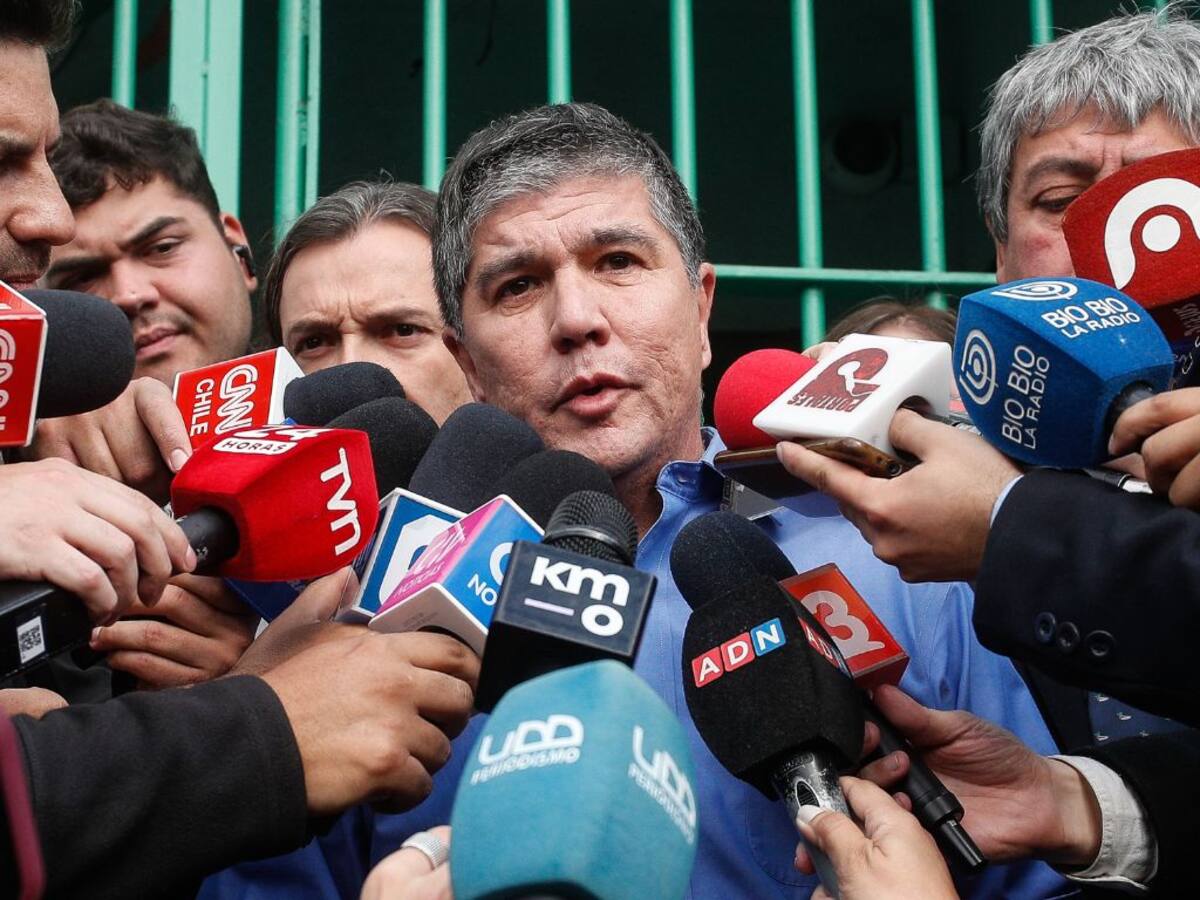 Manuel Monsalve tras salir de prisión preventiva