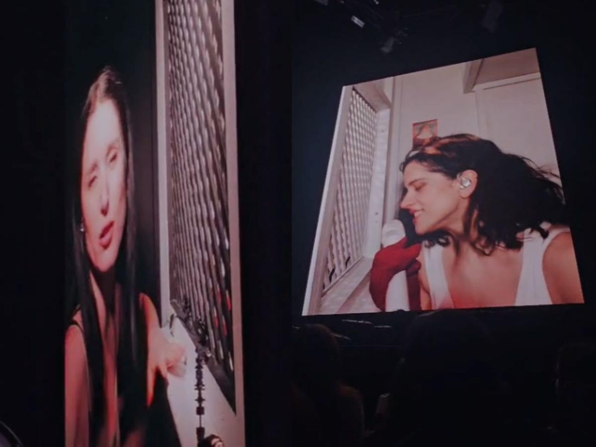 “Tuvimos un romance...”: la inédita y sorpresiva confesión amorosa de Francisca Valenzuela que encendió la red durante el concierto de Rosalía