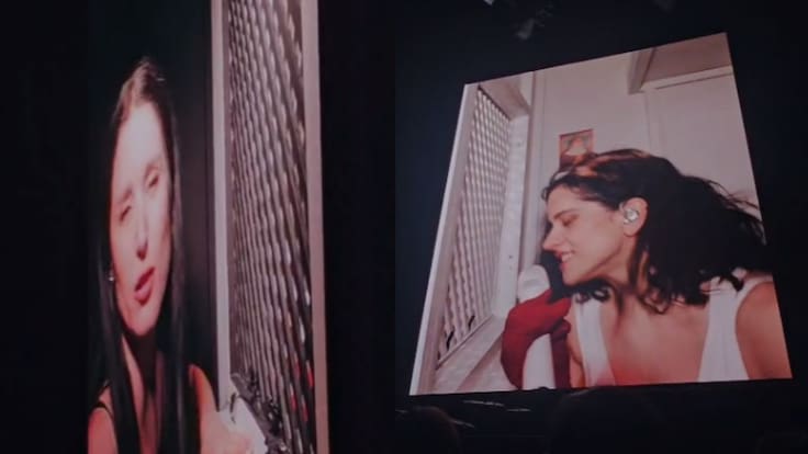 “Tuvimos un romance...”: la inédita y sorpresiva confesión amorosa de Francisca Valenzuela que encendió la red durante el concierto de Rosalía