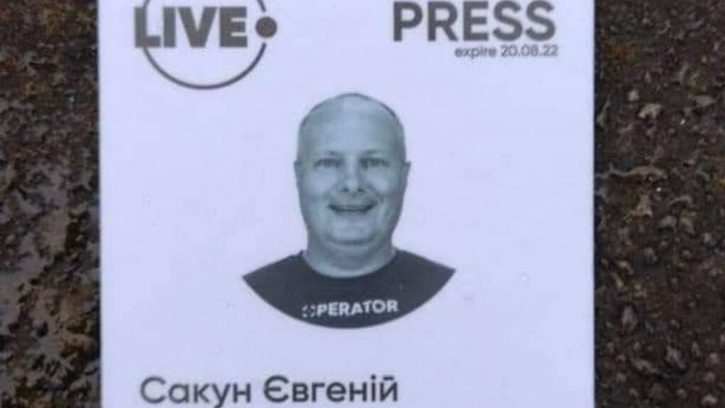 Camarógrafo efe muerto en Kiev 1020 Ok