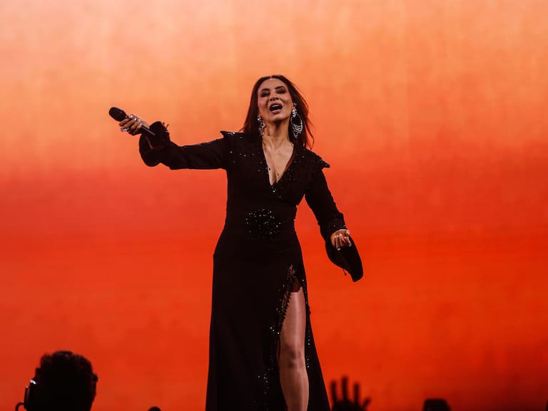 24 DE FEBRERO DE 2025 / VIÑA DEL MAR
Myriam Hernández durante la segunda noche del Festival Internacional de la canción Viña 2025 en la Quinta Vergara.
FOTO: DIEGO MARTIN /AGENCIAUNO